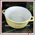 round shape ceramic food bakeware